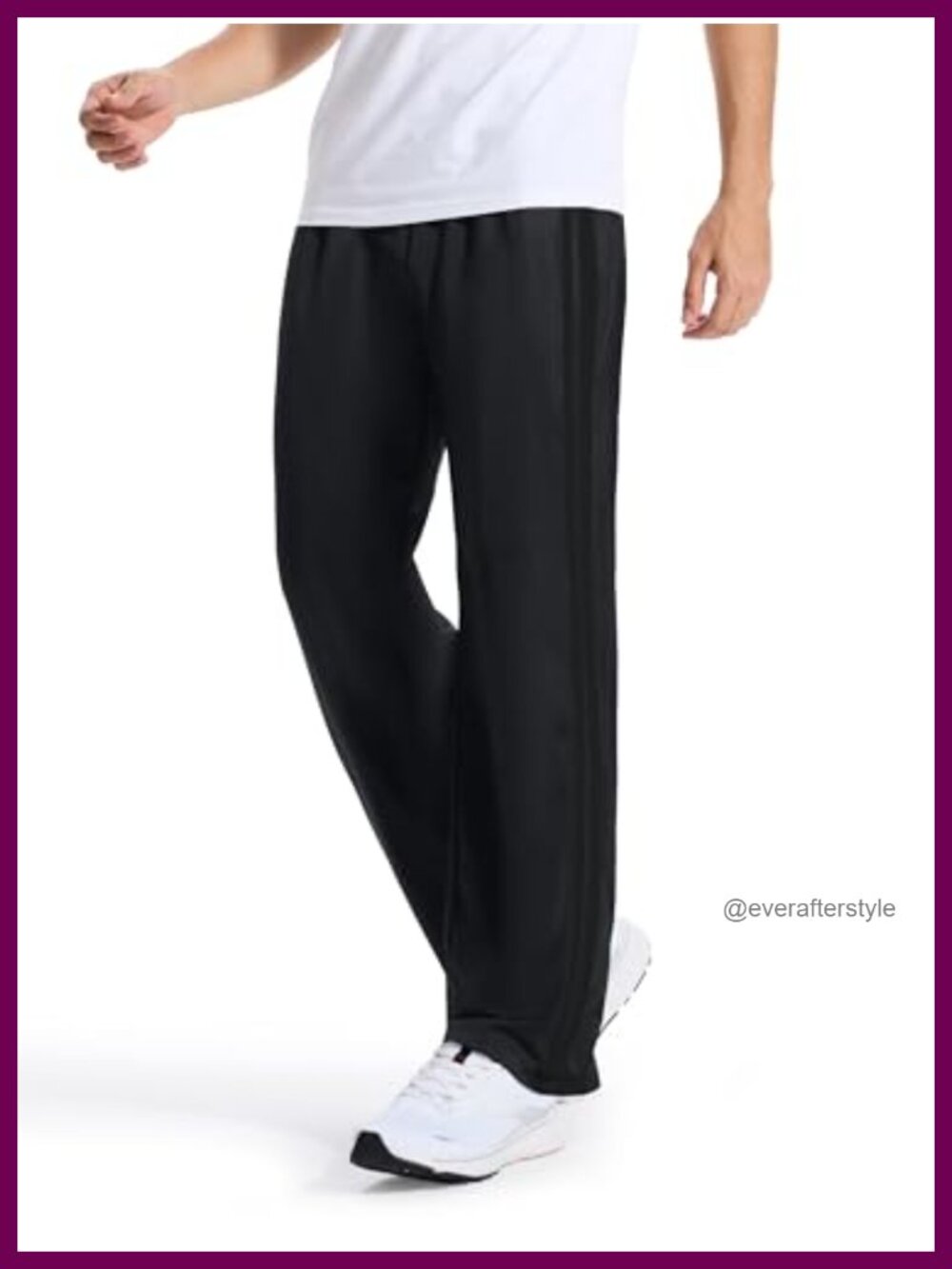 Tall Men's Track Pants Warm Up Workout Sweatpants 32 34 36 38 Inseam